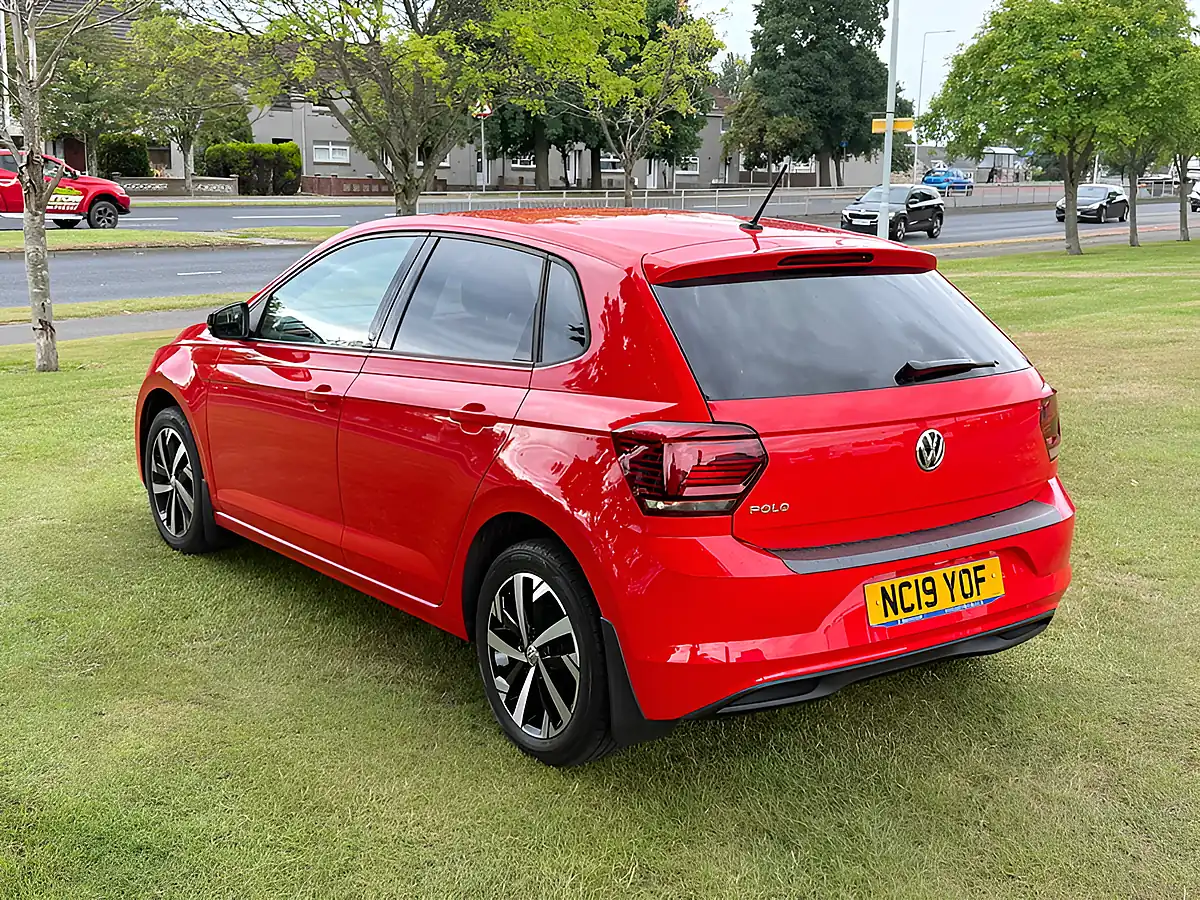 Used 2019 Volkswagen Polo Beats Red - Interior and Exterior details 4