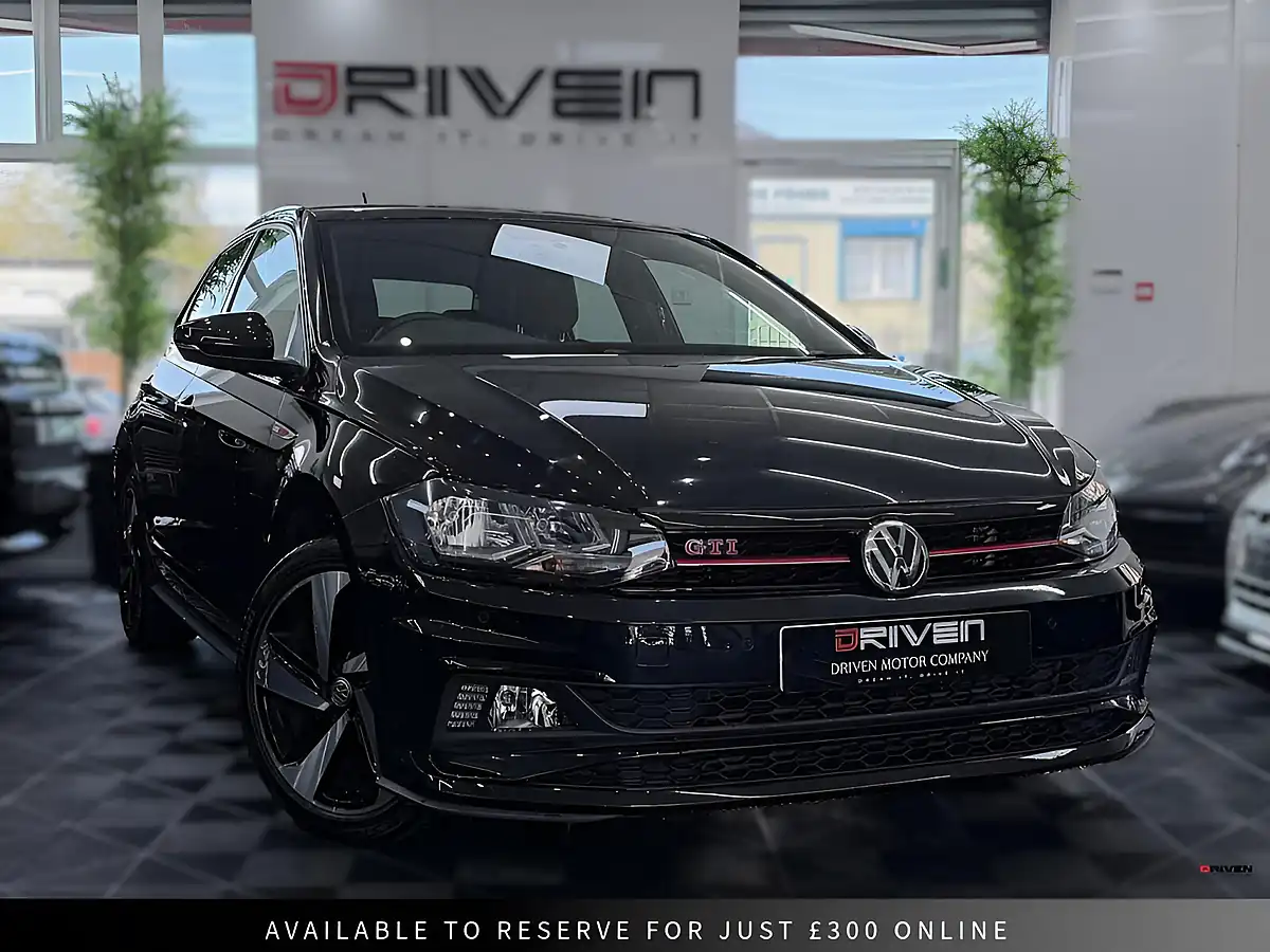 Used 2019 Volkswagen Polo GTI Black - Front View