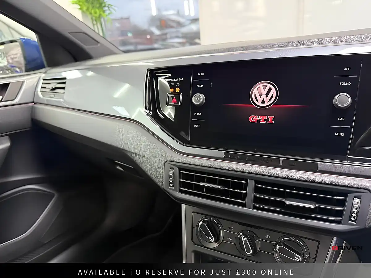 Used 2019 Volkswagen Polo GTI Reef Blue - Interior and Exterior details 12