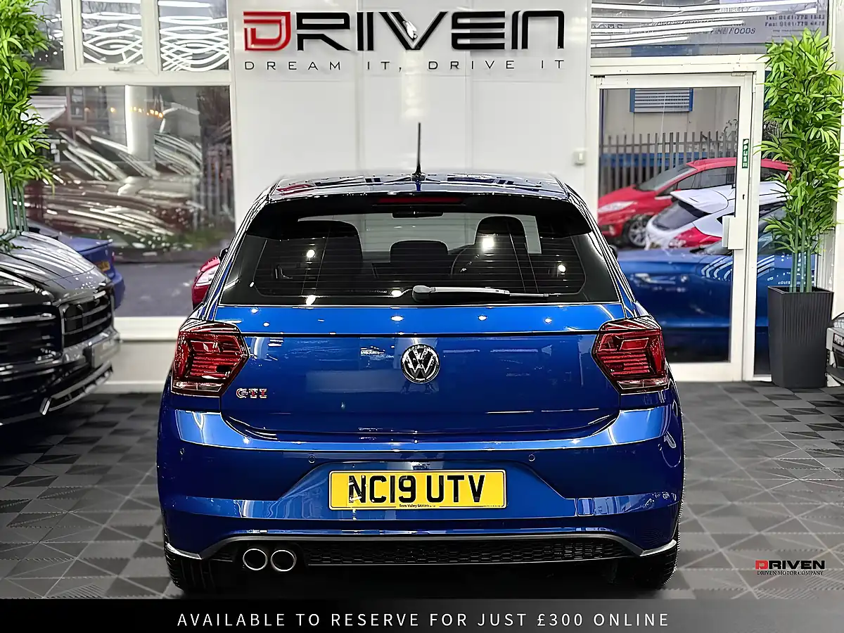 Used 2019 Volkswagen Polo GTI Reef Blue - Interior and Exterior details 8