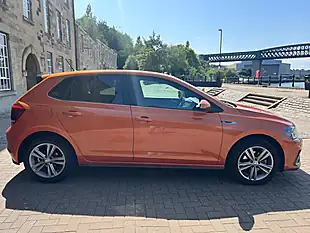 Used 2019 Volkswagen Polo R-Line Energetic Orange - Interior and Exterior details 2