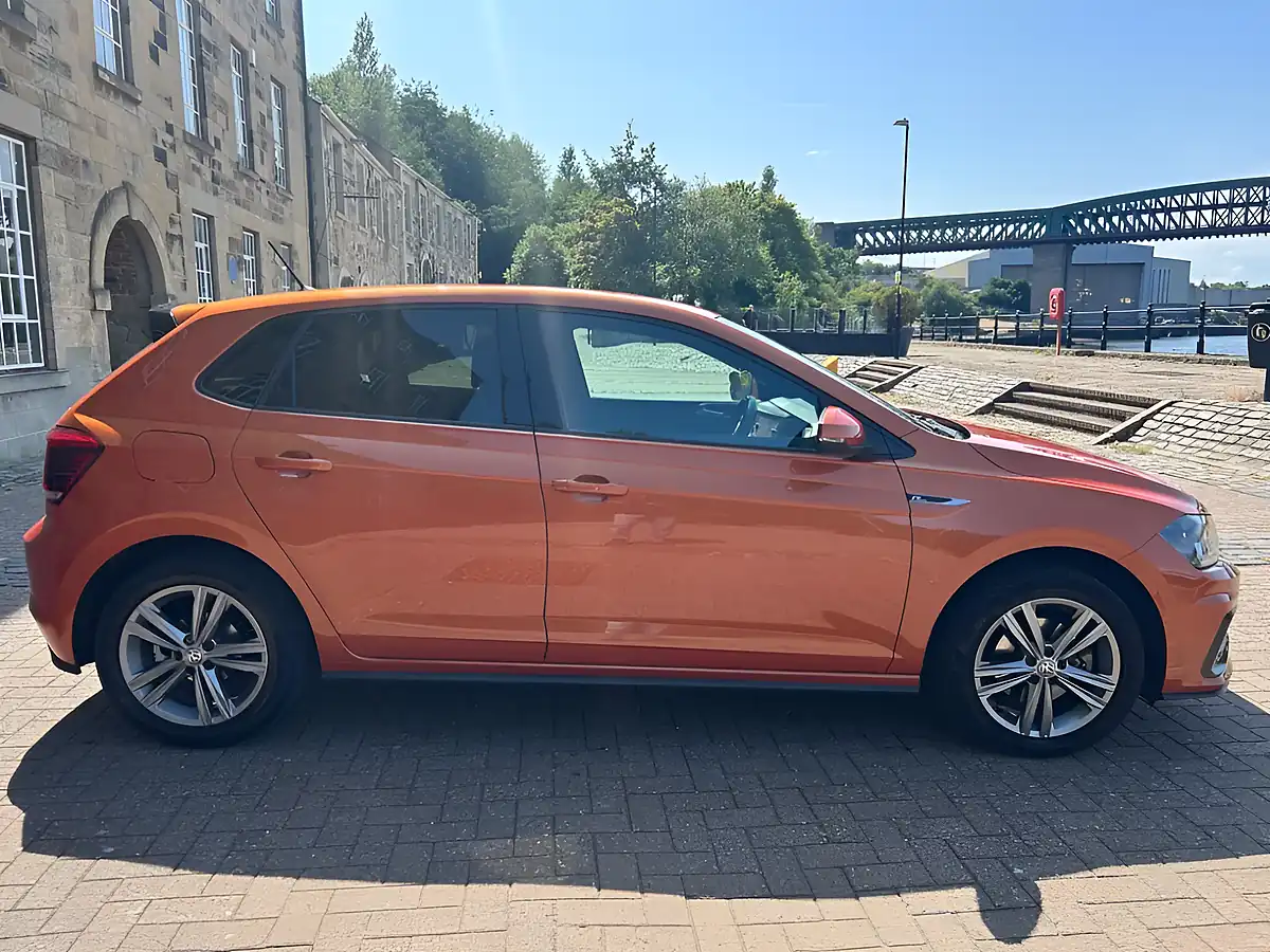 Used 2019 Volkswagen Polo R-Line Energetic Orange - Interior and Exterior details 2