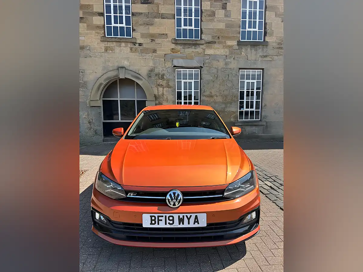 Used 2019 Volkswagen Polo R-Line Energetic Orange - Interior and Exterior details 8