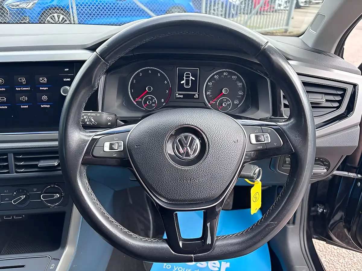 Used 2019 Volkswagen Polo Se Black - Interior and Exterior details 15