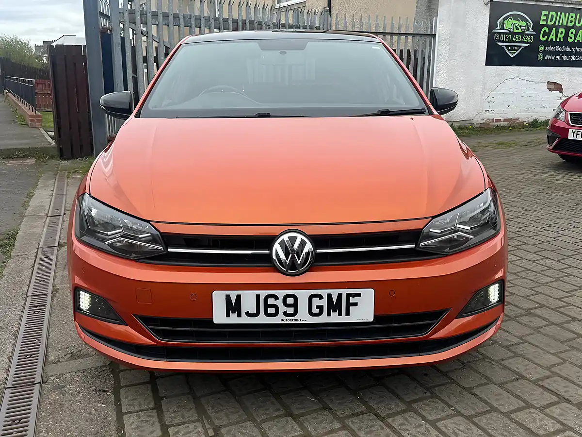 Used 2019 Volkswagen Polo Se Orange - Interior and Exterior details 2