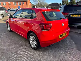 Used 2019 Volkswagen Polo Se Red - Interior and Exterior details 6