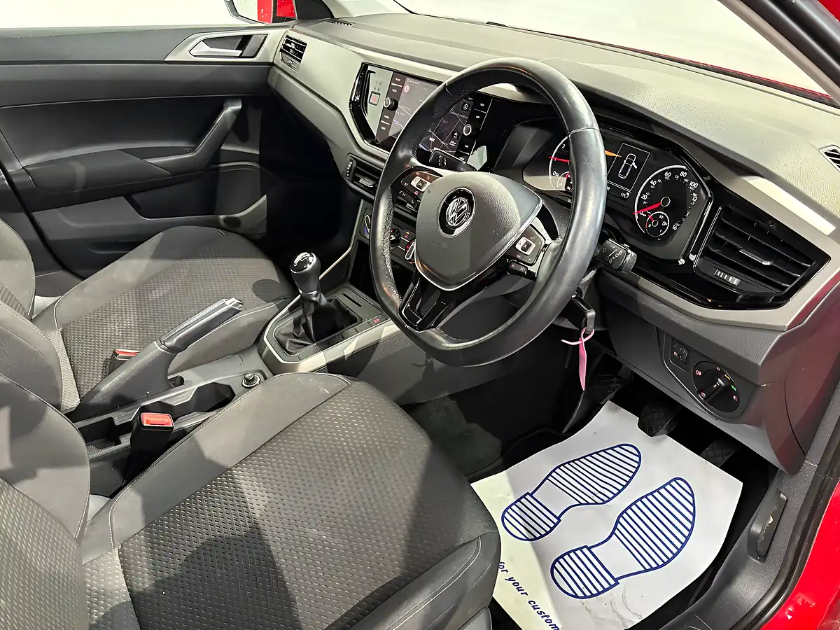 Used 2019 Volkswagen Polo Se Tech Edition Red - Interior and Exterior details 12