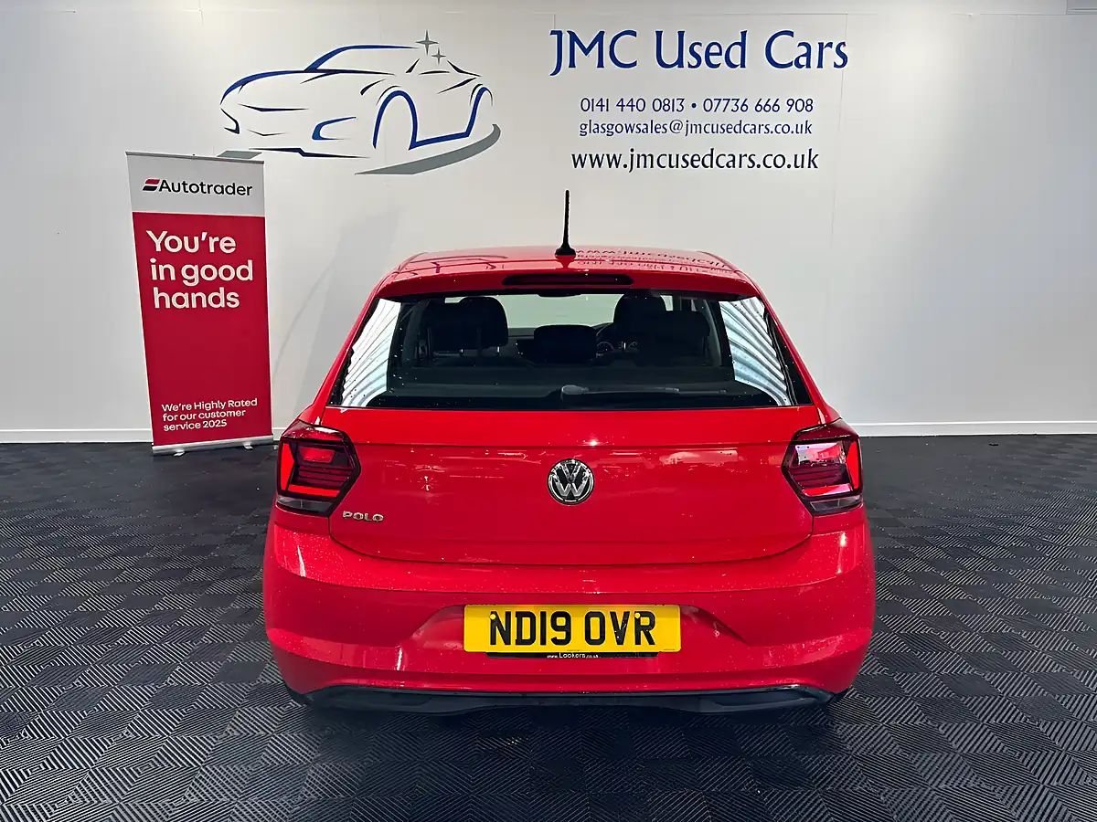 Used 2019 Volkswagen Polo Se Tech Edition Red - Interior and Exterior details 4