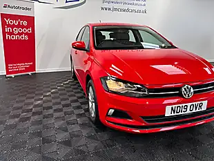 Used 2019 Volkswagen Polo Se Tech Edition Red - Interior and Exterior details 5