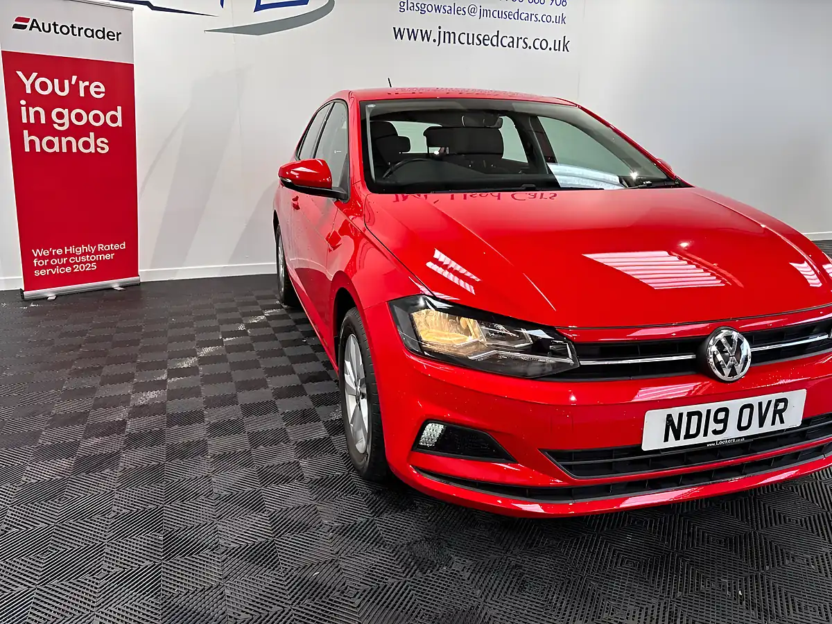 Used 2019 Volkswagen Polo Se Tech Edition Red - Interior and Exterior details 5