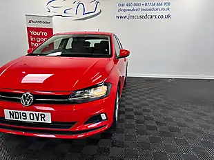 Used 2019 Volkswagen Polo Se Tech Edition Red - Interior and Exterior details 6