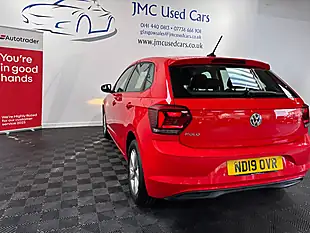 Used 2019 Volkswagen Polo Se Tech Edition Red - Interior and Exterior details 7