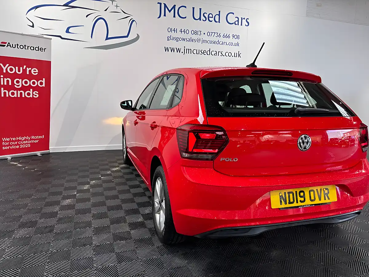 Used 2019 Volkswagen Polo Se Tech Edition Red - Interior and Exterior details 7