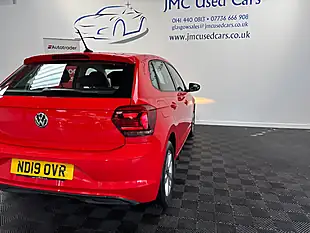 Used 2019 Volkswagen Polo Se Tech Edition Red - Interior and Exterior details 8