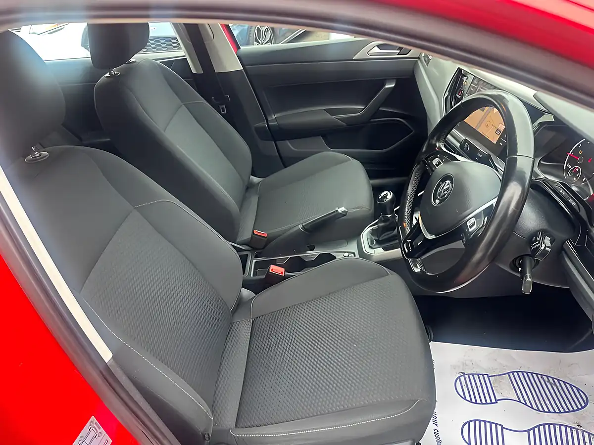 Used 2019 Volkswagen Polo Se Tech Edition Red - Interior and Exterior details 10