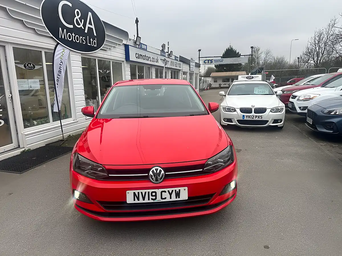 Used 2019 Volkswagen Polo Se Tech Edition Red - Interior and Exterior details 2