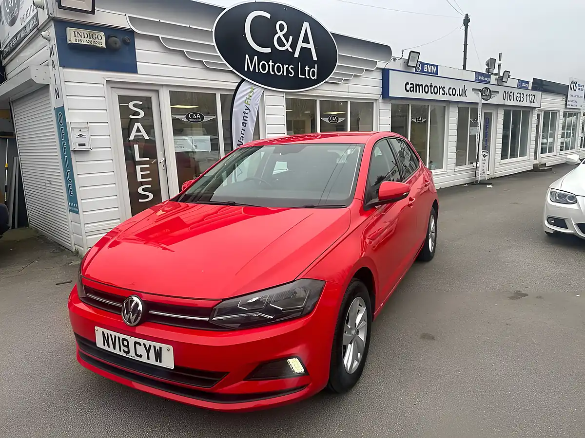Used 2019 Volkswagen Polo Se Tech Edition Red - Interior and Exterior details 3