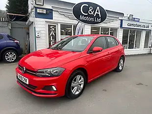 Used 2019 Volkswagen Polo Se Tech Edition Red - Interior and Exterior details 4