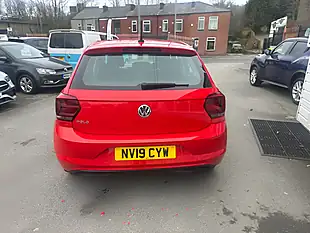 Used 2019 Volkswagen Polo Se Tech Edition Red - Interior and Exterior details 7