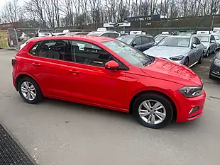 Used 2019 Volkswagen Polo Se Tech Edition Red - Interior and Exterior details 9