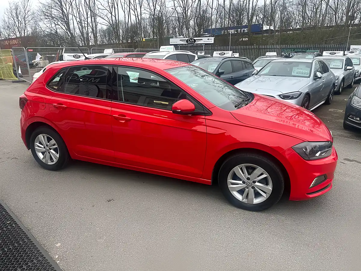 Used 2019 Volkswagen Polo Se Tech Edition Red - Interior and Exterior details 9