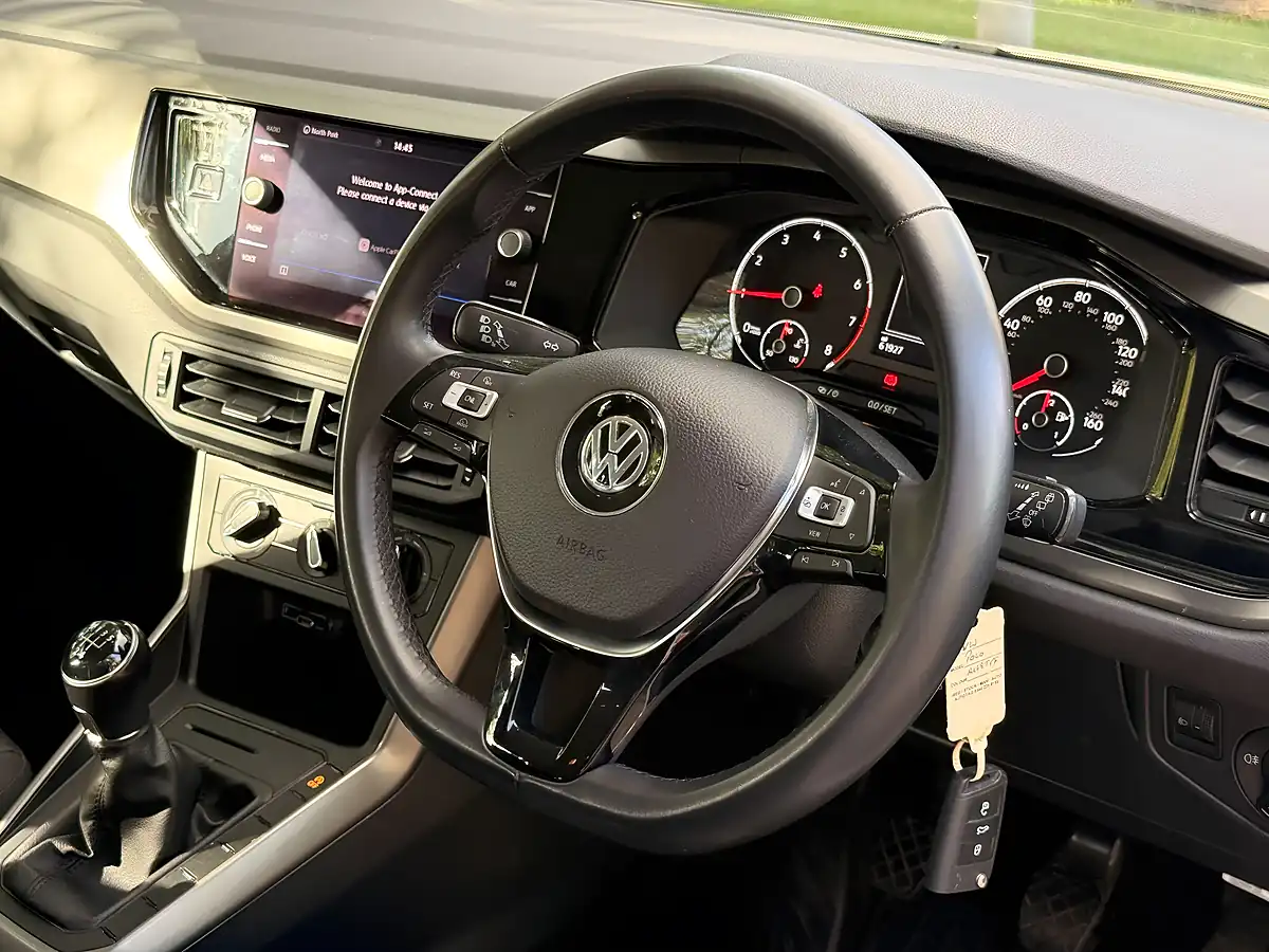 Used 2019 Volkswagen Polo Se Tech Edition White - Interior and Exterior details 5