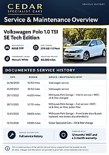 Used 2019 Volkswagen Polo Se Tech Edition White - Interior and Exterior details 7