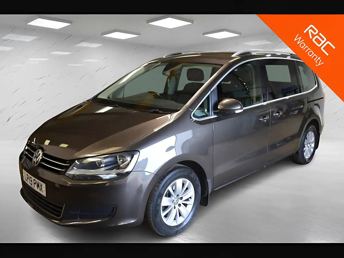 Used 2019 Volkswagen Sharan Se Dark Oak Brown - Front View
