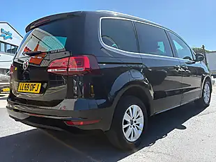 Used 2019 Volkswagen Sharan Se Nav Black - Interior and Exterior details 6