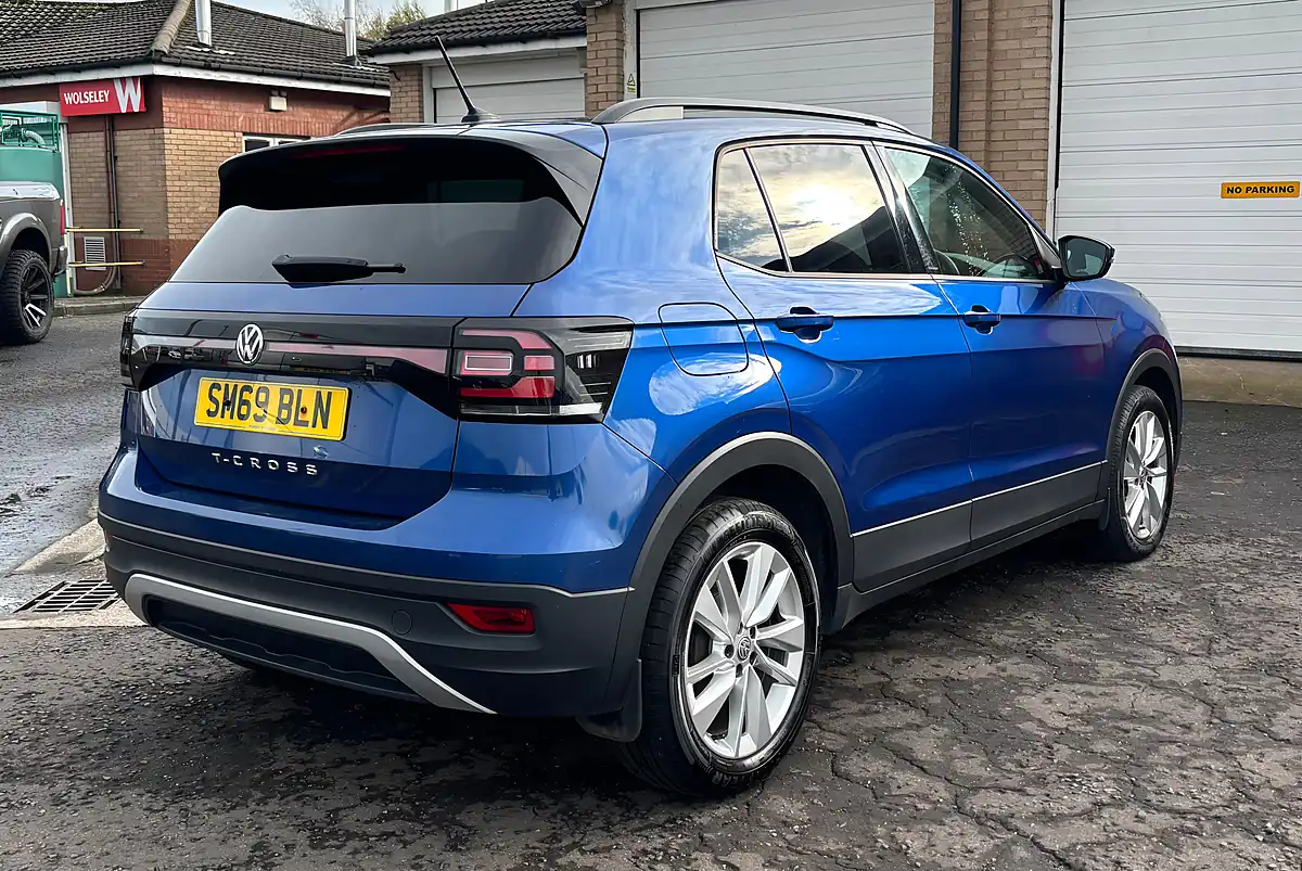 Used 2019 Volkswagen T-Cross Se Blue - Interior and Exterior details 2