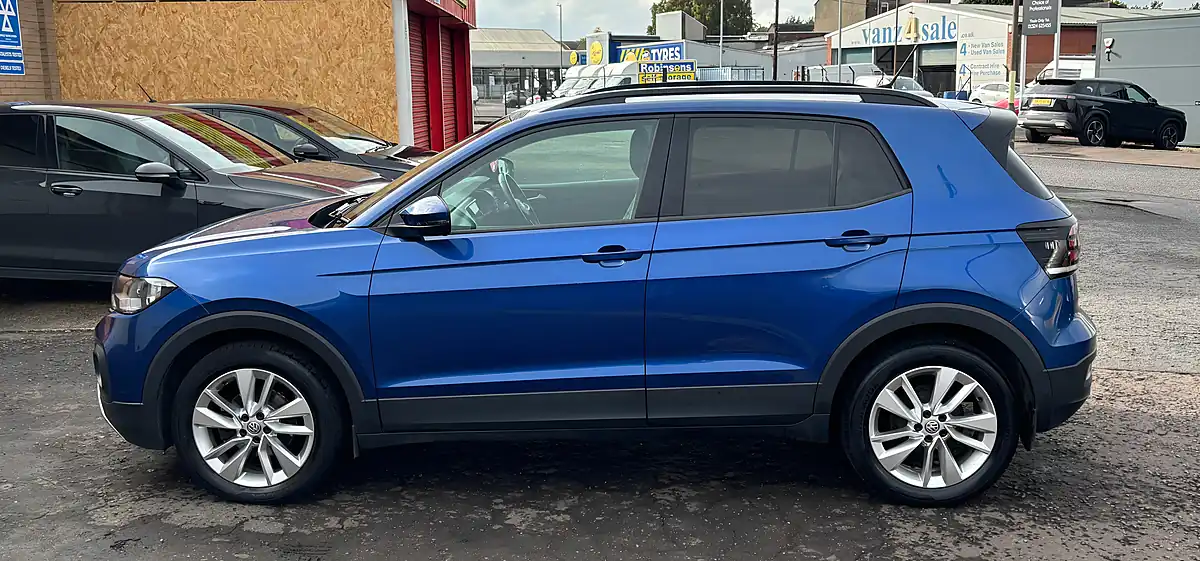 Used 2019 Volkswagen T-Cross Se Blue - Interior and Exterior details 3