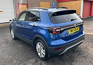Used 2019 Volkswagen T-Cross Se Blue - Interior and Exterior details 4