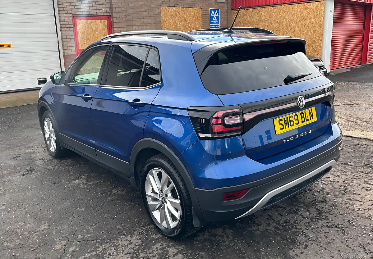 Used 2019 Volkswagen T-Cross Se Blue - Interior and Exterior details 4