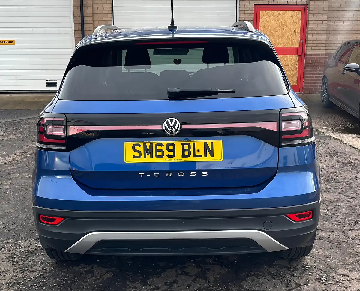 Used 2019 Volkswagen T-Cross Se Blue - Interior and Exterior details 5