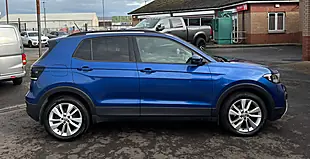 Used 2019 Volkswagen T-Cross Se Blue - Interior and Exterior details 6