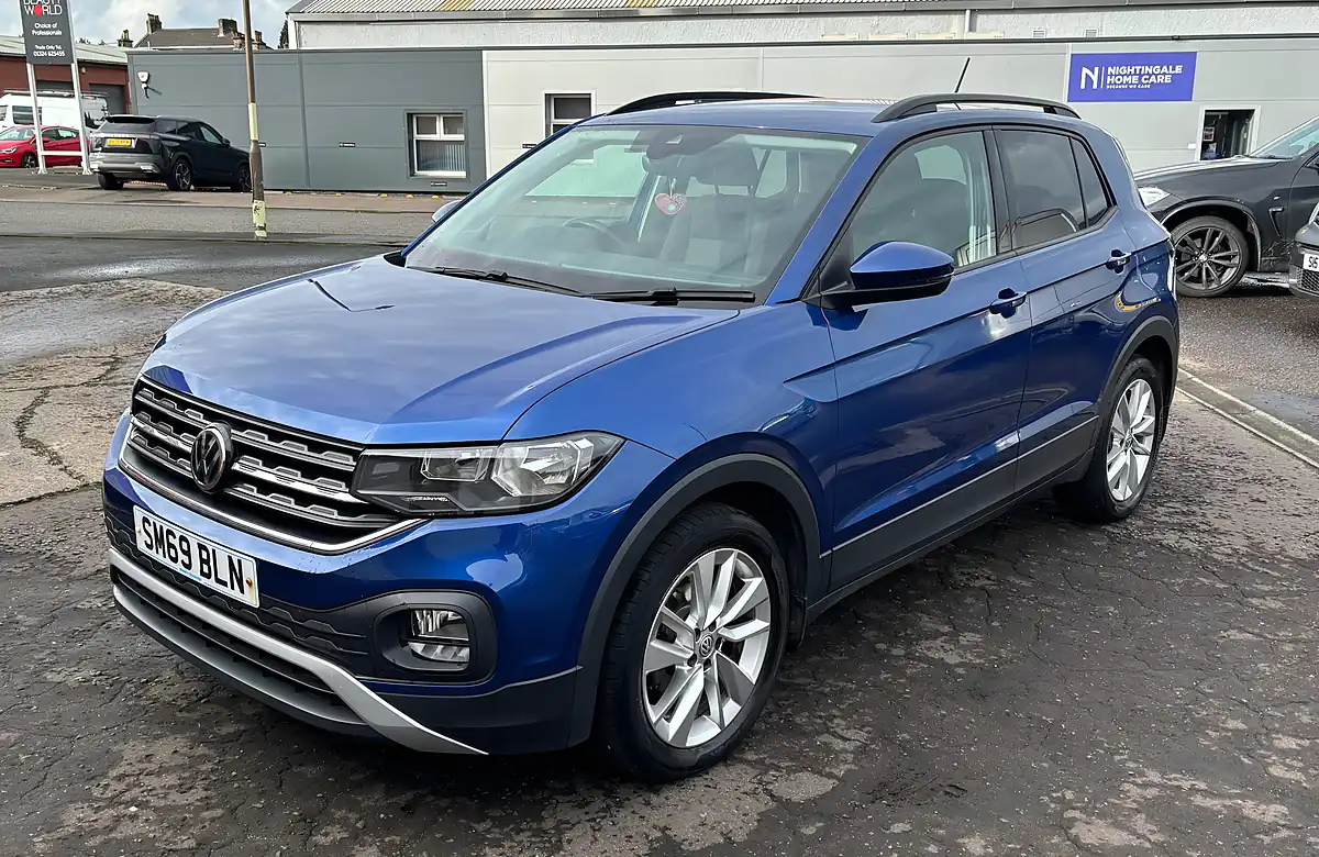 Used 2019 Volkswagen T-Cross Se Blue - Interior and Exterior details 7