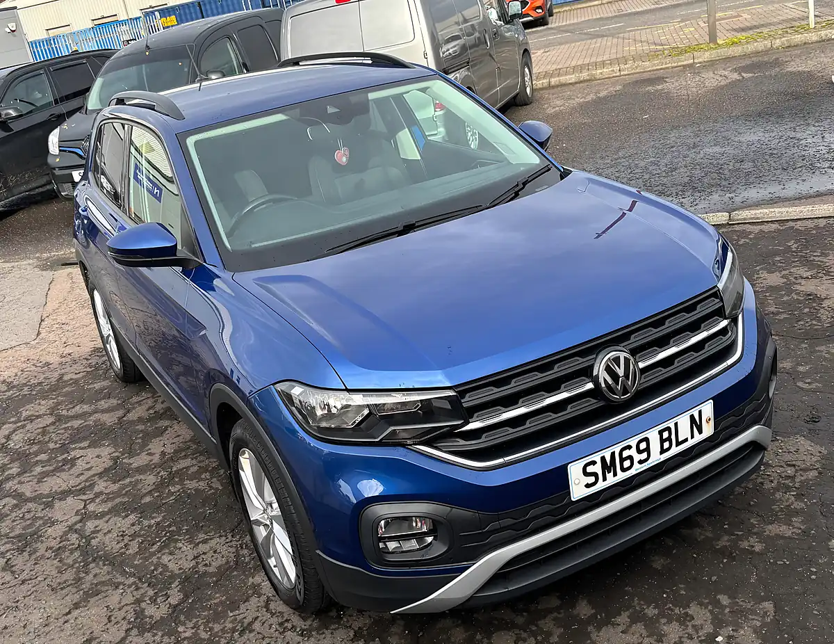 Used 2019 Volkswagen T-Cross Se Blue - Interior and Exterior details 8