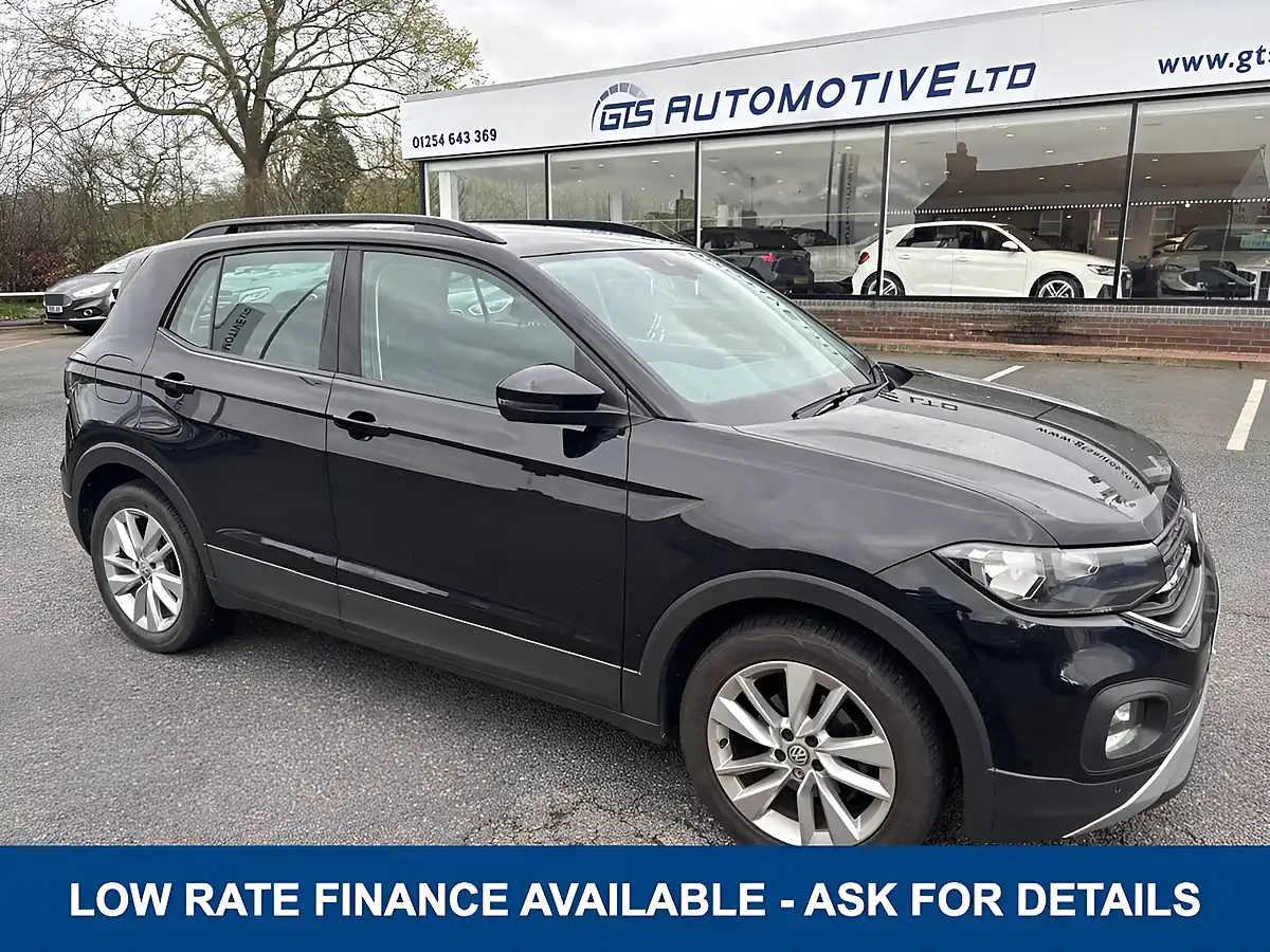 Used 2019 Volkswagen T-Cross Se Deep Black - Front View