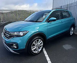 Used 2019 Volkswagen T-Cross Se Metallic Turquoise - Interior and Exterior details 2
