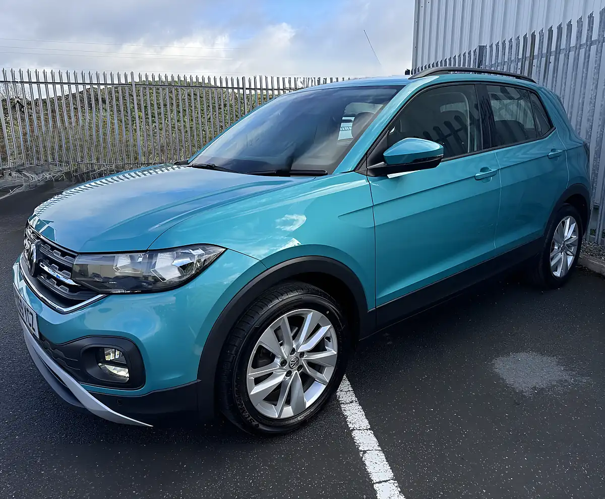 Used 2019 Volkswagen T-Cross Se Metallic Turquoise - Interior and Exterior details 2