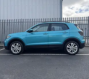 Used 2019 Volkswagen T-Cross Se Metallic Turquoise - Interior and Exterior details 8