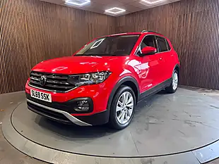 Used 2019 Volkswagen T-Cross Se Red - Interior and Exterior details 3
