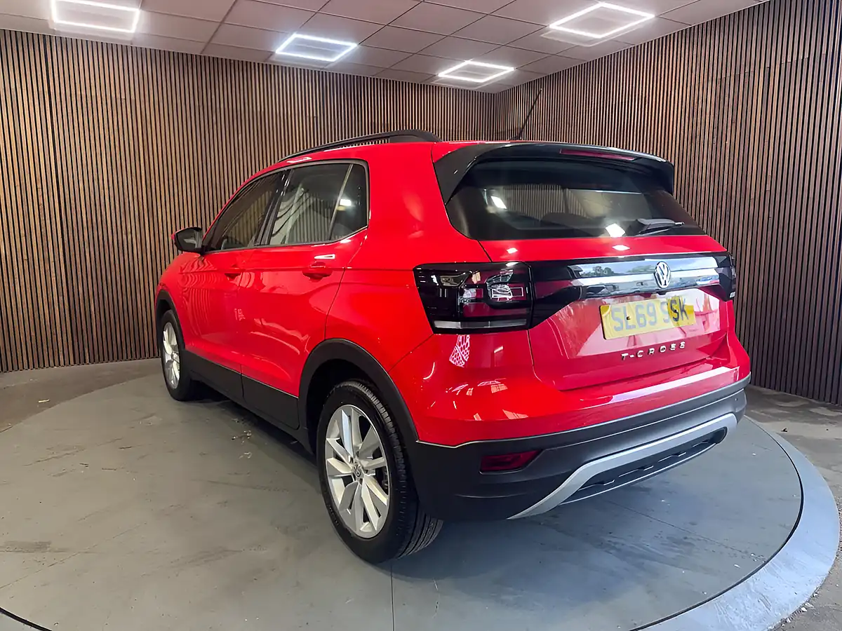 Used 2019 Volkswagen T-Cross Se Red - Interior and Exterior details 4
