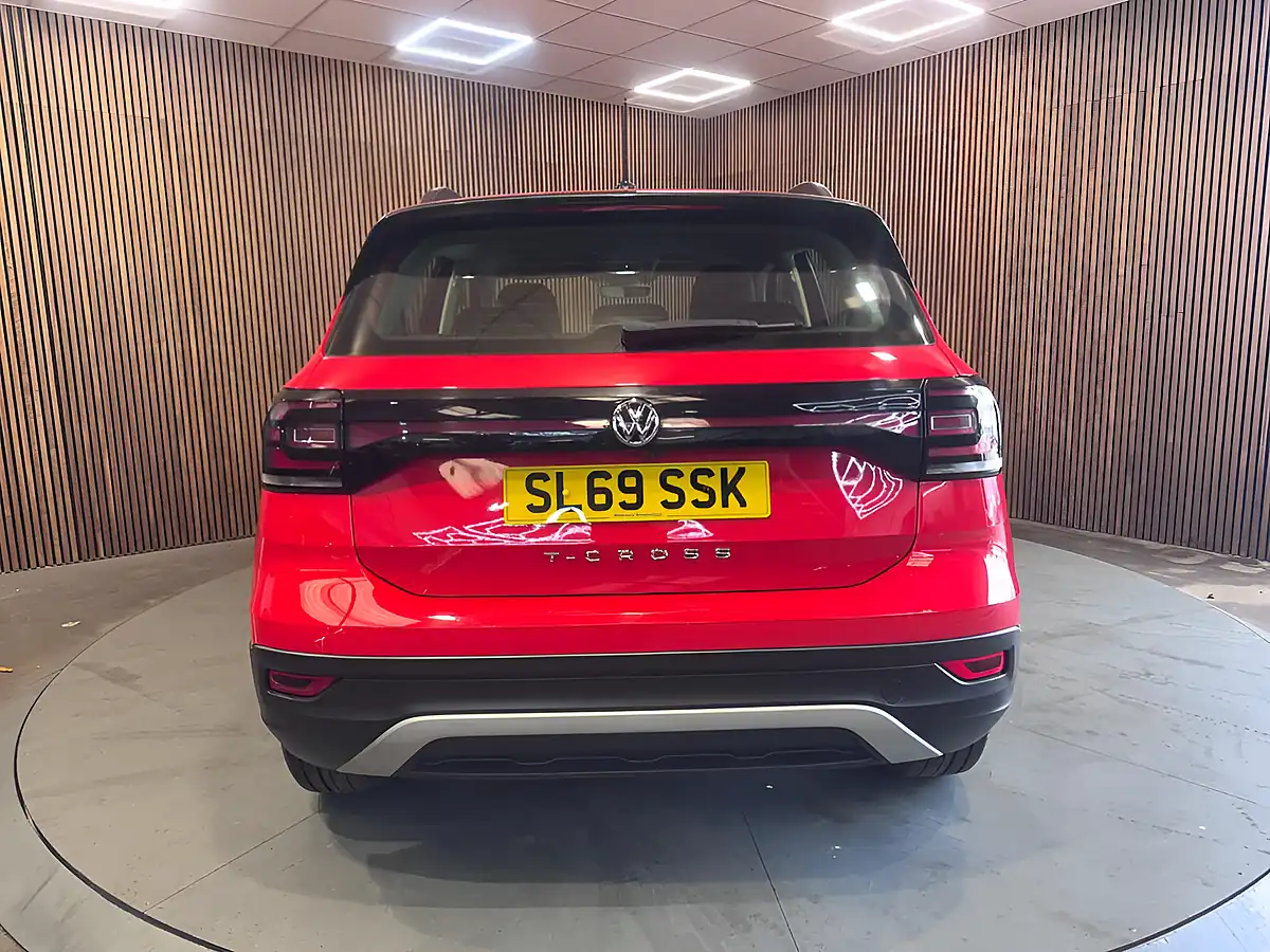 Used 2019 Volkswagen T-Cross Se Red - Interior and Exterior details 6