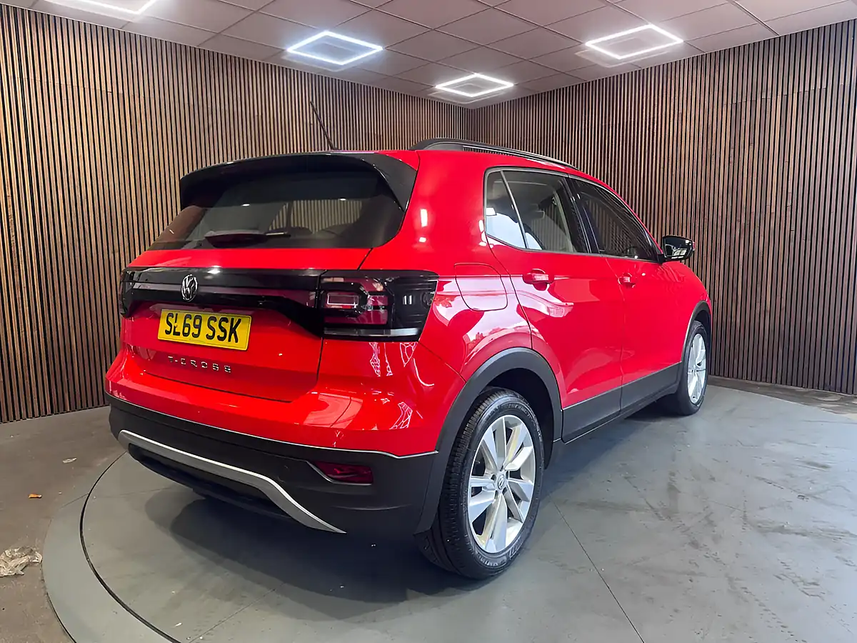 Used 2019 Volkswagen T-Cross Se Red - Interior and Exterior details 8