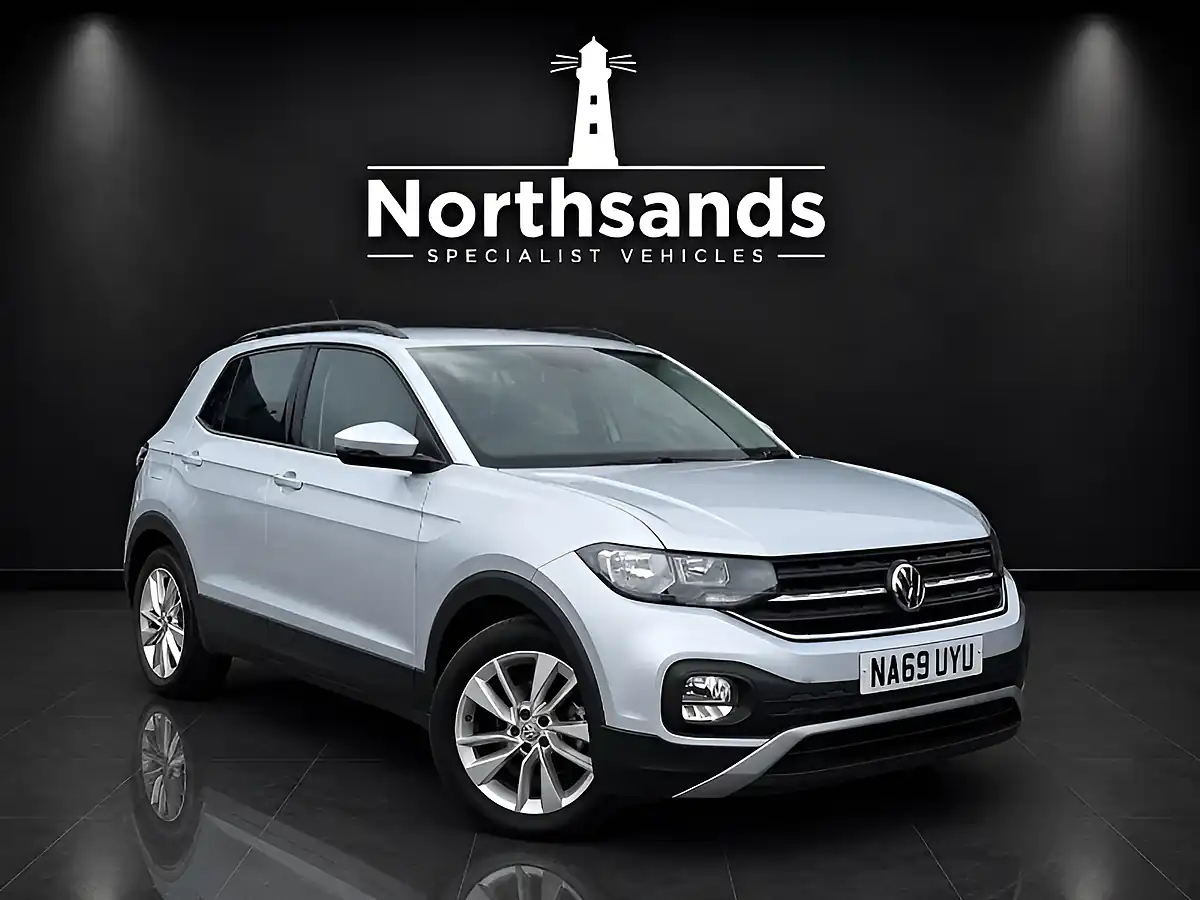 Used 2019 Volkswagen T-Cross Se Reflex Silver - Front View
