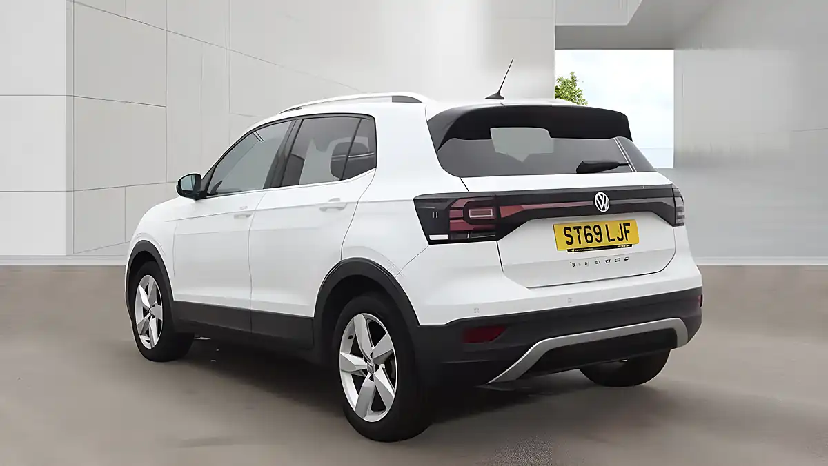 Used 2019 Volkswagen T-Cross Sel White - Interior and Exterior details 3