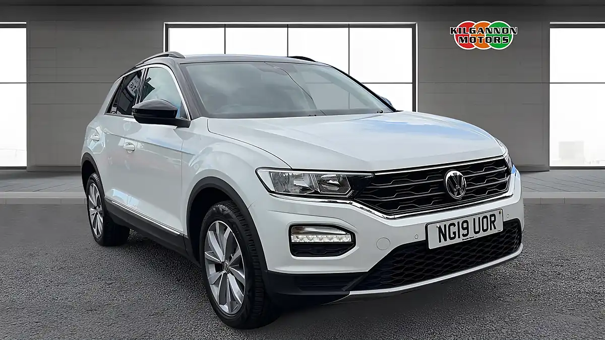 Used 2019 Volkswagen T-Roc Design White - Front View