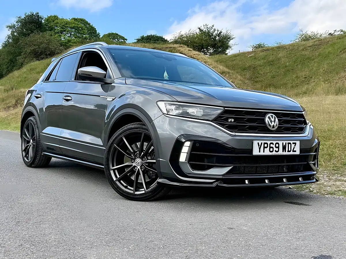 Used 2019 Volkswagen T-Roc R Grey - Front View