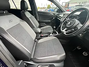 Used 2019 Volkswagen T-Roc R-Line Atlantic Blue - Interior and Exterior details 10